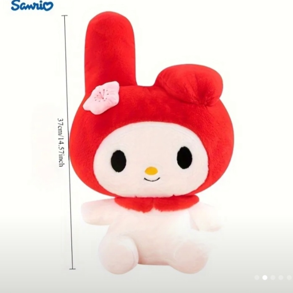 Sanrio Red and White My Melody Stuffed Animal